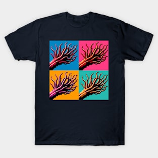 Pop Sea Whip Coral - Cool Underwater T-Shirt